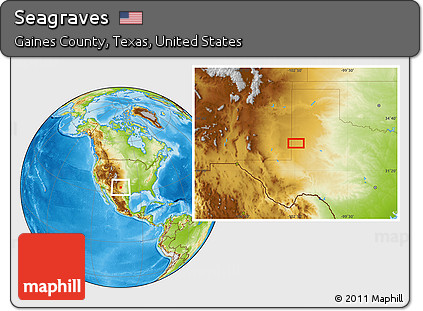 Physical Location Map of Seagraves