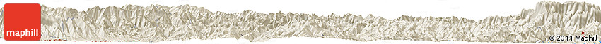 Shaded Relief Horizon Map of the Area around 33° 4' 42" N, 108° 52' 30" E