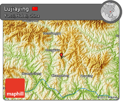 Physical Map of Lujiaying