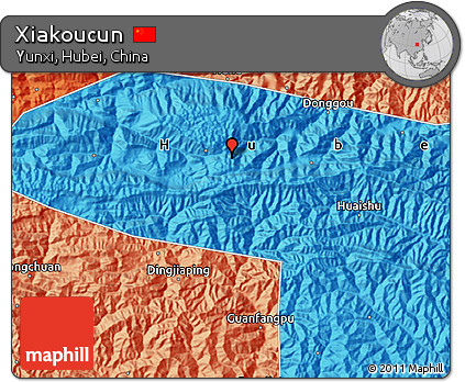 Political Map of Xiakoucun