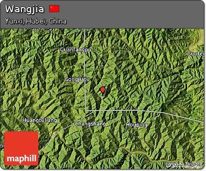 Satellite Map of Wangjia