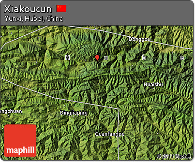 Satellite Map of Xiakoucun