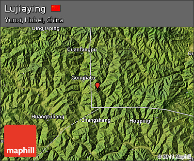 Satellite Map of Lujiaying