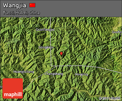 Satellite Map of Wangjia