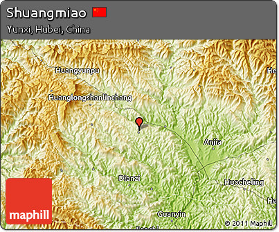 Physical 3D Map of Shuangmiao