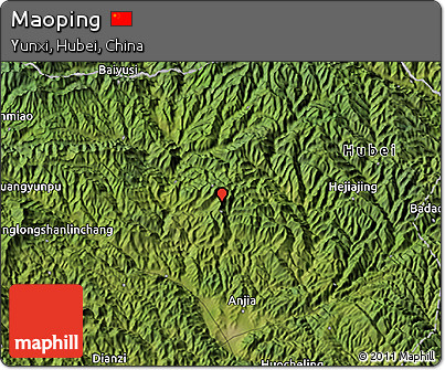 Satellite 3D Map of Maoping