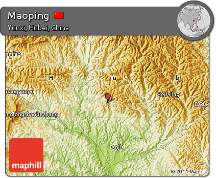 Physical Map of Maoping