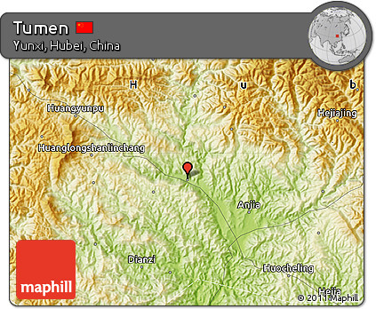 Physical Map of Tumen