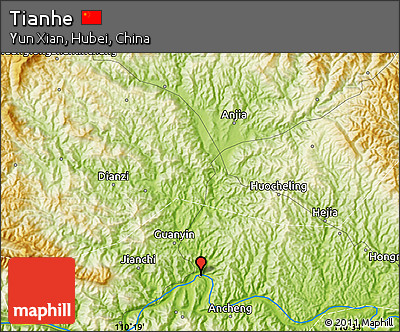Physical Map of Tianhe