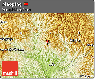 Physical Map of Maoping