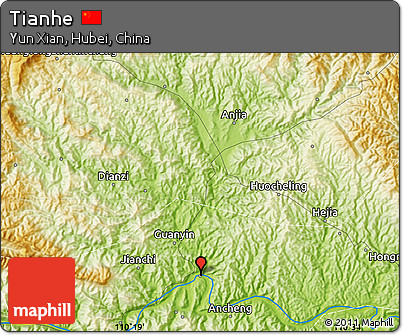 Physical Map of Tianhe