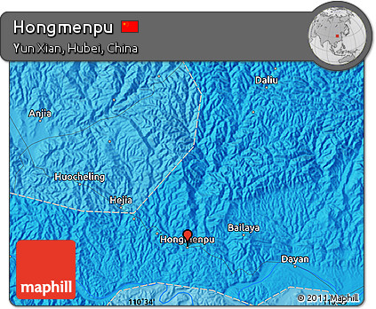 Political Map of Hongmenpu