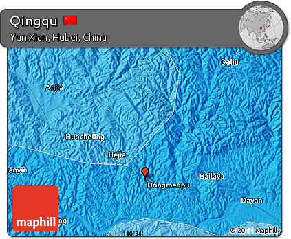 Political Map of Qingqu