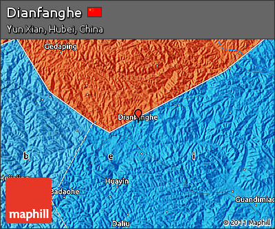 Political Map of Dianfanghe
