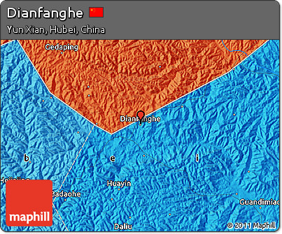 Political Map of Dianfanghe