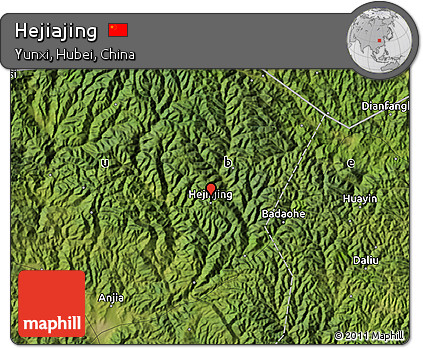 Satellite Map of Hejiajing
