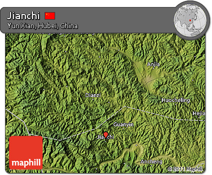 Satellite Map of Jianchi