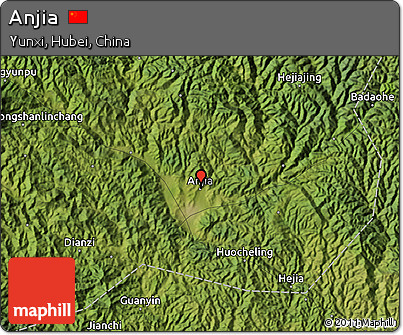 Satellite Map of Anjia