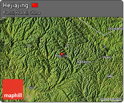 Satellite Map of Hejiajing
