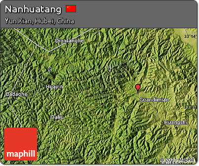 Satellite Map of Nanhuatang