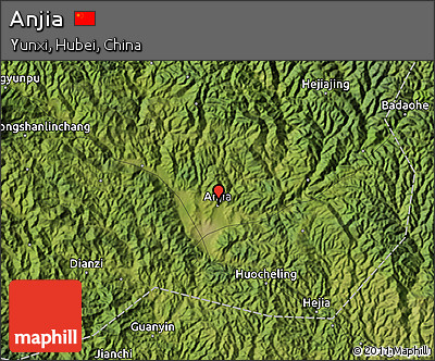 Satellite Map of Anjia