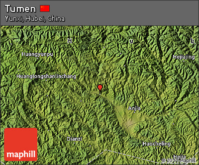 Satellite Map of Tumen