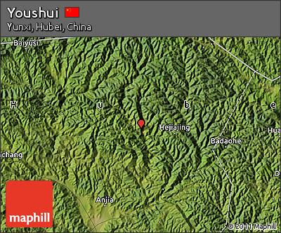 Satellite Map of Youshui