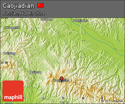 Physical Map of Caojiadian