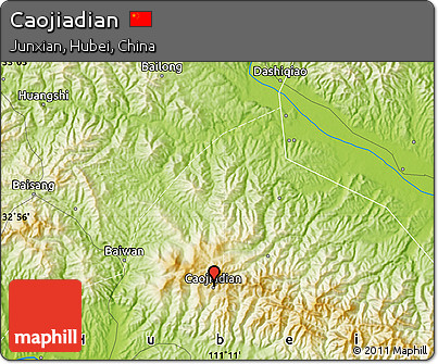 Physical Map of Caojiadian