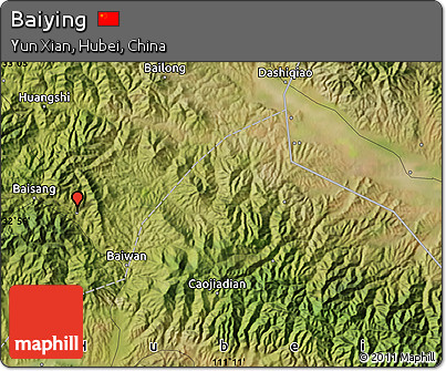 Satellite Map of Baiying