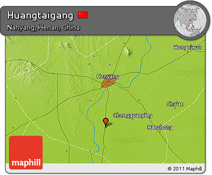 Physical 3D Map of Huangtaigang