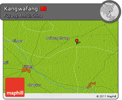 Physical 3D Map of Kangwafang