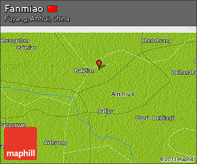 Physical 3D Map of Fanmiao