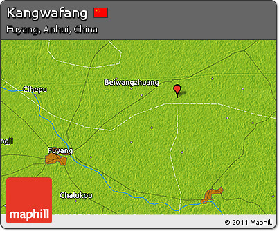 Physical 3D Map of Kangwafang