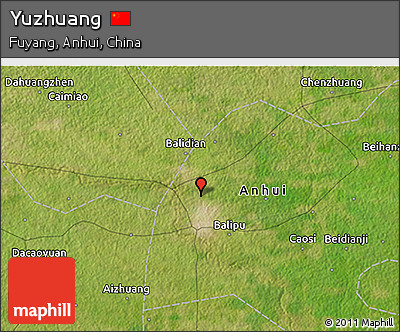 Satellite 3D Map of Yuzhuang