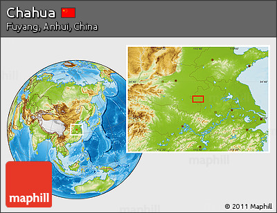 Physical Location Map of Chahua