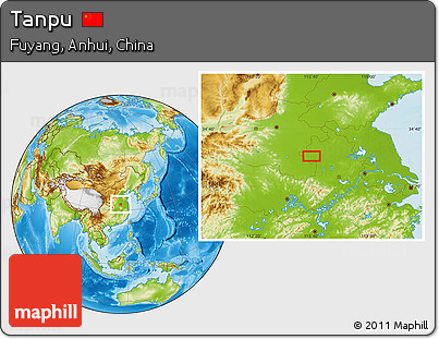 Physical Location Map of Tanpu