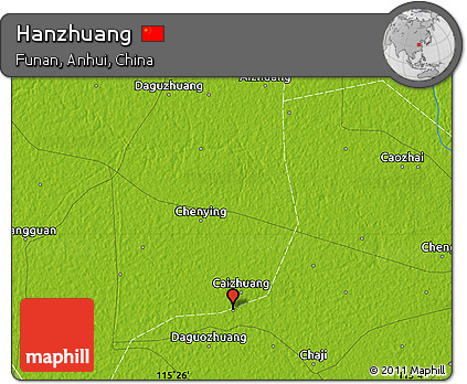 Physical Map of Hanzhuang