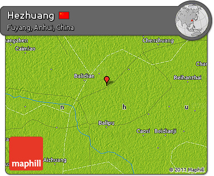 Physical Map of Hezhuang