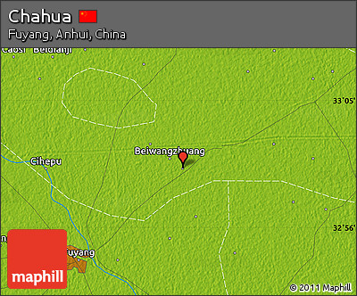 Physical Map of Chahua