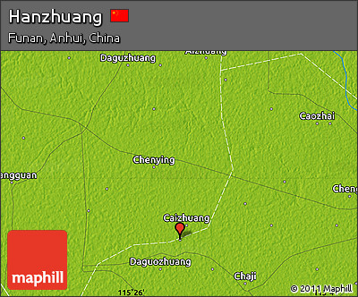 Physical Map of Hanzhuang
