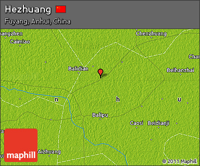 Physical Map of Hezhuang