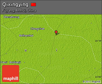 Physical Map of Qixingying