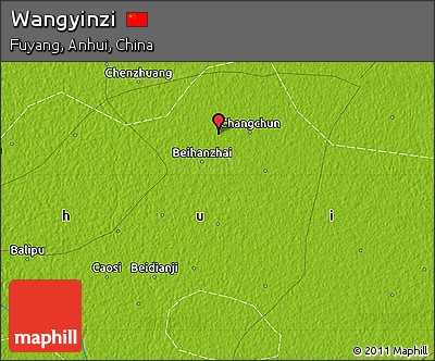 Physical Map of Wangyinzi