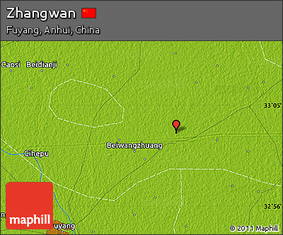 Physical Map of Zhangwan