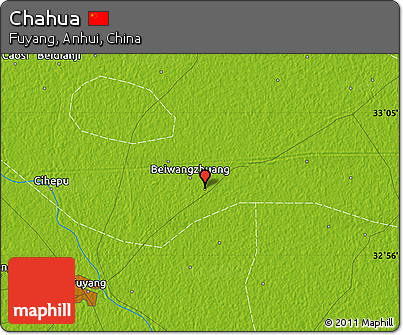 Physical Map of Chahua