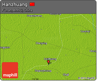Physical Map of Hanzhuang