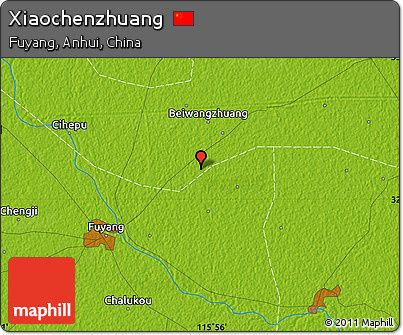 Physical Map of Xiaochenzhuang