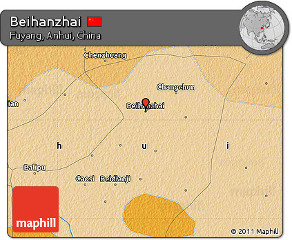 Political Map of Beihanzhai