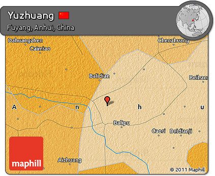 Political Map of Yuzhuang